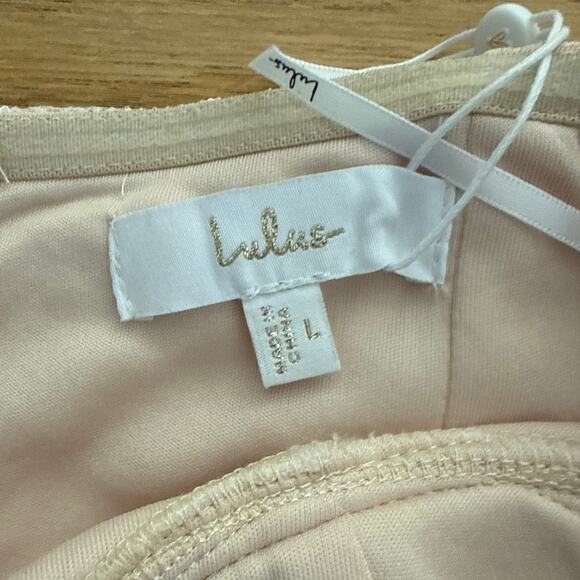 Lulu's Maxi Dress Strapless Bustier Lace Valeria Size L White - Picture 4 of 6